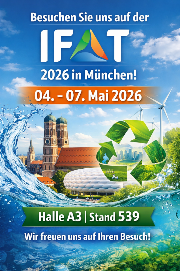 IFAT München 2026 - Wir nehmen teil!