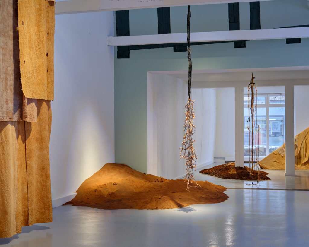 Ausstellungsansicht Fluss ohne Ufer, 2026 ©Marei Loellmann, VG Bild-Kunst 2026/ Foto: Michael Depasquale